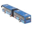 thumbnail image 7 of 7 Inch Articulated Bus - Pull-Back Toys, Toy Vehicles Race Car , Gifts And Party Favors , Blue, 18 cm, 7 of 7