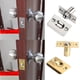 thumbnail image 2 of Cerradura de cuentas de puerta de armario de madera invisible con resorte dorado Ehuebsd  Libre de BPA, 2 of 6