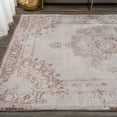 thumbnail image 5 of JONATHAN Y MODERN PERSIAN 8 x 10 Area Rug, Rosalia Cottage Medallion - Brown/Cream, MDP402A-8, 5 of 12