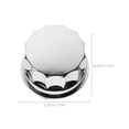 thumbnail image 2 of Miangastore 4pcs Wheel Hub Caps: Aluminum Alloy ATV Wheel Hub Decorative Covers - Universal Rim Center Caps 8-14 Inch Go-Kart Accessories for Beach and Sand, 2 of 8
