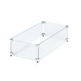 thumbnail image 4 of Celestial 23.5" x 11.5" Glass Wind Guard for 18" x 6" Gas Fire Pits, 4 of 5