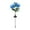 Blue, variant on Yhmxh Solar Peony Stake with Lighted LEDs, Solar Garden Decorations Metal Ground Stake Included, Waterproof Outdoor Flower Stake Decorations, Landscapes Lighting for Yard Patio (Pink)
