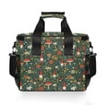 thumbnail image 7 of FORMRS Insulated Cooler Bag 24 Cans Capacity Soft Leakproof Lunch Box with Side Pockets, Forest Mushroom Pattern, 7 of 7