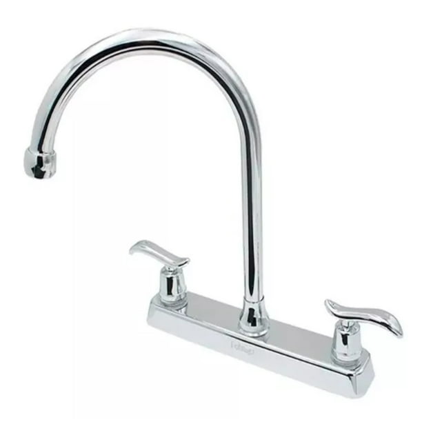 Mezcladora para Tarja Idrop Cuerpo Metálico Manerales ABS 8' 25 cm Ancho 5 cm Alto 29 cm