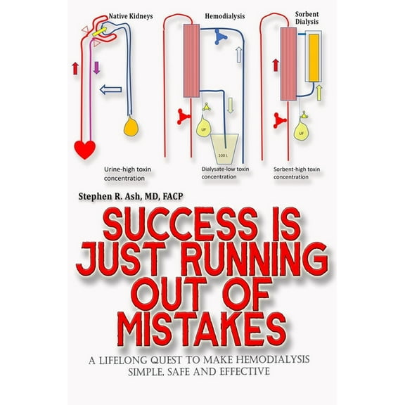Success is just Running out of Mistakes: A Lifelong Quest to Make Hemodialysis Simple, Safe, and Effective, (Hardcover)