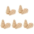 thumbnail image 2 of 10Pcs Unfinished Wooden Tree DIY Graffiti Puppet Toys Wooden Xmas Tree Toys, 2 of 3