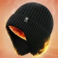 thumbnail image 3 of Winter Warm Men Beanie Hat Knit Work Hat With Ear Flaps Outdoor Sport Ski Cap, 3 of 7