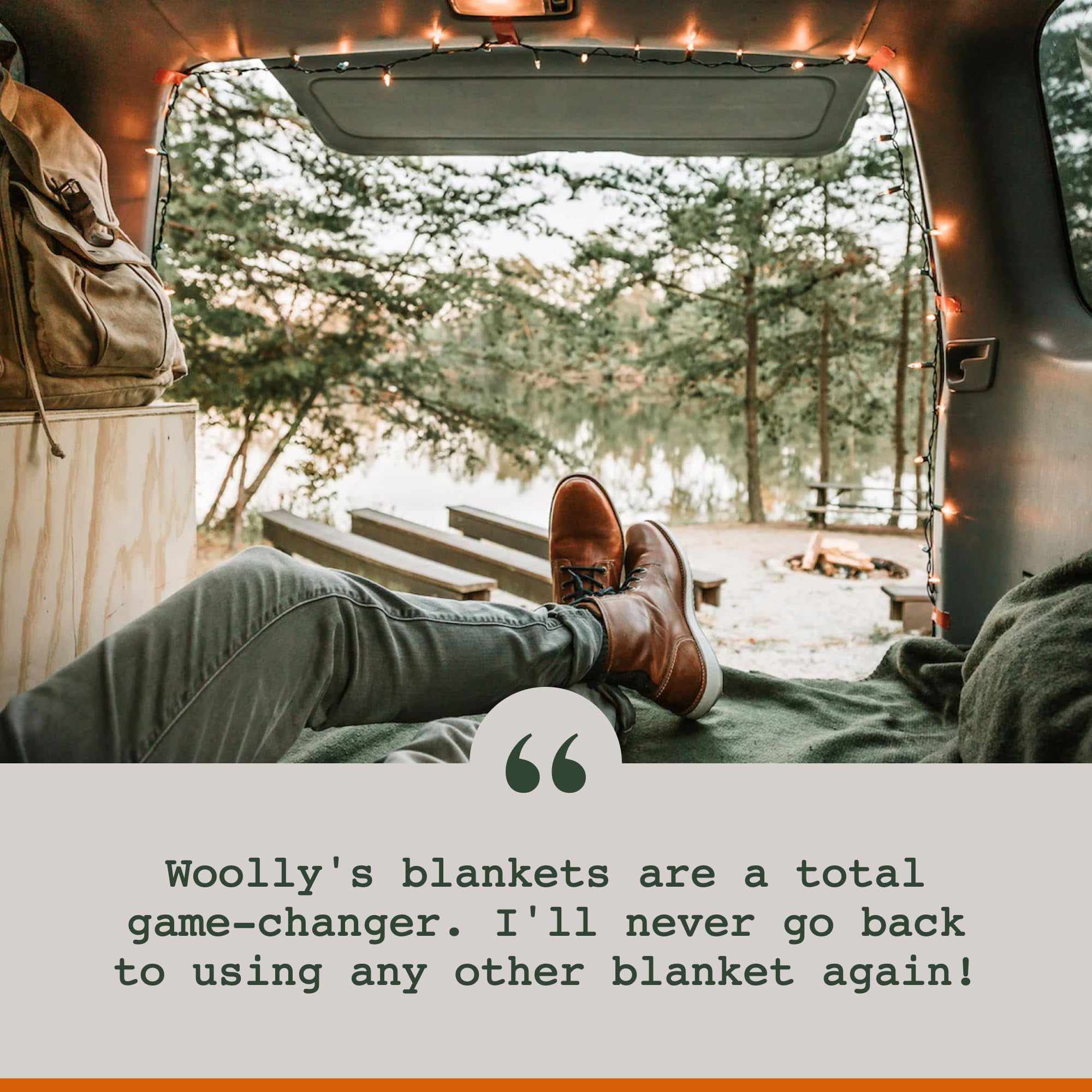 Woolly Mammoth Woolen Company, Rustic, Navy Blue, Merino Wool, Throw Blanket, Adult, 4 lbs 66" x 90"