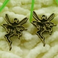 thumbnail image 2 of HOOUN 270 Pcs Bronze Plated Fairy Maiden Charms 22X15MM S1794 DIY Jewelry Making, 2 of 4