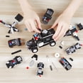 thumbnail image 5 of ENP City Police Building Set, 680 Pcs Building Block for Boys Girls, Armored Vehicles with Cop Cars Building Toy, Gift for Kids 6-18, Black, 5 of 8