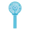 thumbnail image 1 of Ventilador de mano plegable Ventilador de refrigeración de verano con carga USB para acampar Senderismo (Azul) Wdftyju Libre de BPA, 1 of 3