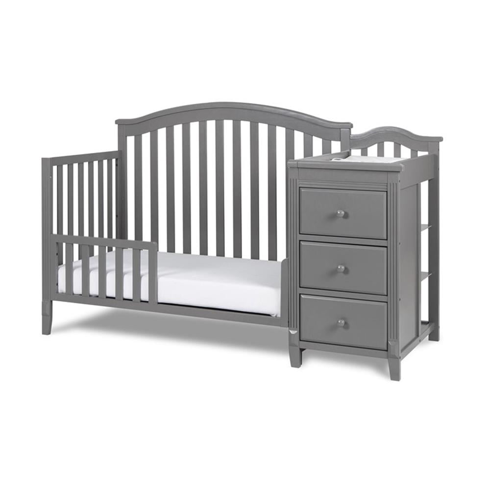 AFG Baby Furniture Kali Toddler Bed Conversion Kit Gray
