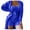 Dark Blue, variant on qolati Women's 3 Piece Outfit Warm Fuzzy Pajamas Sets Sherpa Cardigan Outwear Sleeveless Crop Tops Shorts Nightwear Set Comfy Loungewear Pjs Sets