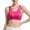 Hot Pink, variant on Wireless Bra for Women Supportive Wireless No Underwire Push Up Bras Full Coverage Bralette Comfort T-Shirt Bra Hot Pink,XL