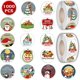 thumbnail image 1 of Paquete de 1000 pegatinas navideñas KAIYANG para niños, pegatinas de regalo Feliz Navidad, 1 of 5