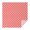 Red White Checkerboard, variant on Multi Color Checkerboard Checkered Pattern Square Tablecloth,Waterproof Square Table Cover,Wipeable Spillproof Washable Table Cover for Home Kitchen Party Decor 42"X42"(107x107cm)