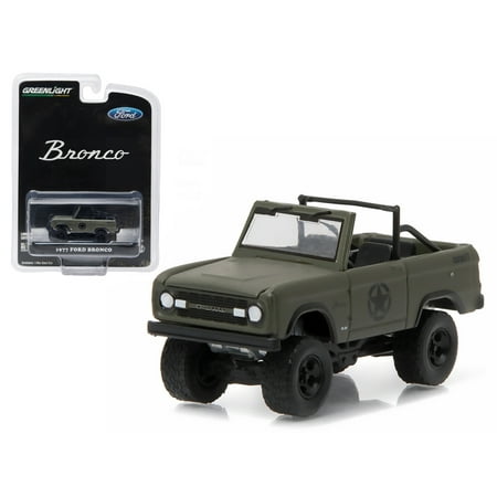 - 1977 Ford Bronco Military Tribute Sarge 77