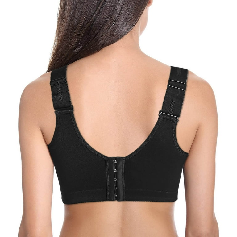 Eashery Minimizer Bras for Women Women's Plus Size Bras Full Coverage Lace  Underwire Unlined Bra Black 36/80A