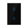 thumbnail image 1 of Wi-Fi Smart Switch Light Switch Voice Control, Remote Control, Touch Control Compatible with Alexa Google Assistant Schedule, Timer, Countdown Needs Neutral Wire No Hub Required 95-250V, 1 of 8