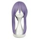 thumbnail image 1 of Unique Bargains Pelucas de cabello humano para mujer Pelucas azul profundo de 19 con gorro de peluca, 1 of 8
