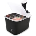 thumbnail image 1 of EVERIE Versatile 12-Quart Sous Vide Container with Built-in Rack and Collapsible Hinged Lid and Insulated Container Sleeve Compatible with All Sous Vide Cookers, KIT-1202-TYPP, 1 of 7