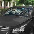 thumbnail image 3 of 3D Cool Pug Couple Dogs Car Auto Sunshades Windshield Heat Protection, Dog Pet Lover Sun Shades Univeral Fit Cars Suv Truck . Car Decor Gifts For Dog Mom Dog Dad, 3 of 6