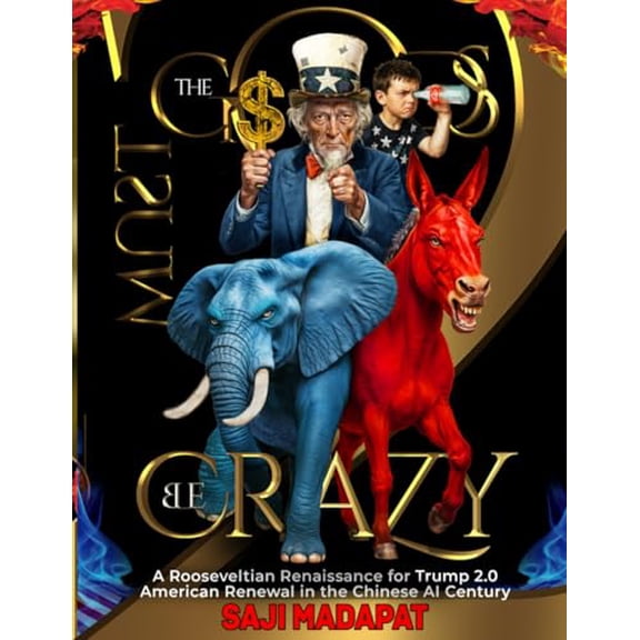 Pre-Owned The Gods Must Be Crazy II: A Rooseveltian Renaissance for Trump 2.0 American Renewal in the Chinese AI Century (B&W), 9781964213323, 1964213320, Paperback,