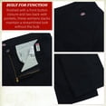thumbnail image 5 of Dickies Womens Plus Size Mid Rise Slim Fit Bootcut Work Pants, 5 of 6