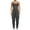 Dark Gray, variant on CheerKidz Women's Running Workout Romper,Gym and Yoga Jumpsuit with Breathable Fabric,Exercise 1-Piece Outfit(Dark Gray,L)