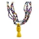 thumbnail image 3 of Collar Rosario Santa Muerte Amarillo Ritualizada, 3 of 4