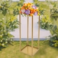 thumbnail image 4 of Miumaeov 4PCS Floor Stand Flowers Vase Column Stand Metal Pillar Road Lead Decor, 4 of 15
