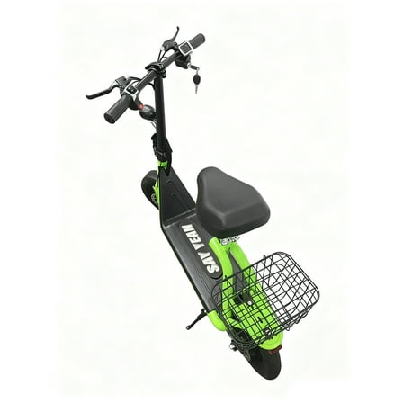 SAY YEAH  E-Bike,Foldable 500W Electric Scooter with Seat for adults,Electric Scooter with Adjustable Seat,Up to 20 Miles,Top Speed 20mph
