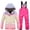 D106/Pink, variant on Toddler Girl Clothes Girls Ski Winter Water Windproof Thermal Snowsuit Jacket Pants Outfit For Cold Weather Outdoor Activities 7-8 Years