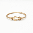 thumbnail image 3 of Pulsera de herradura pulsera de acero inoxidable joyería pulida ideal para viajeros, 3 of 5