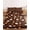 Espresso, variant on King Size Fitted Sheet Set - White Pumpkins Fall 3 Piece Bedding Sets 16" Deep Pocket Fitted Sheet with 2 Pillowcases, Thanksgiving Maple Leaves Beige Brushed Microfiber Hotel Luxury Bed Sheets