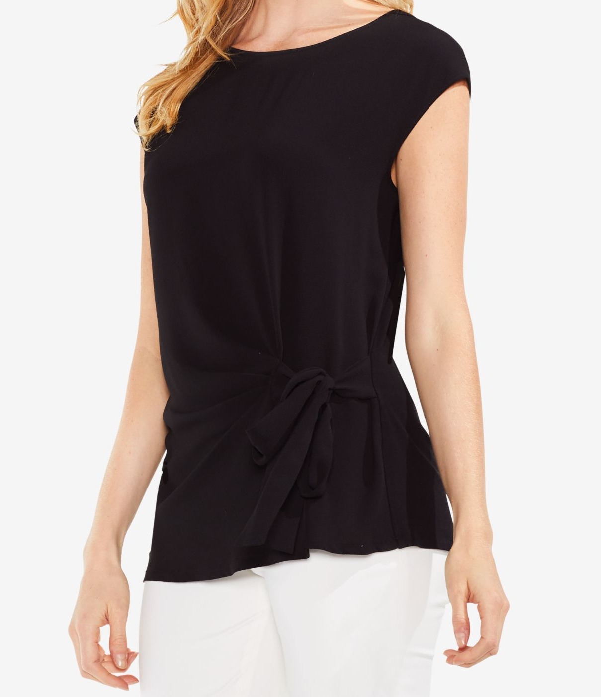vince camuto side tie top