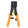thumbnail image 2 of RJ45 Wire Crimper, All in One RJ45 Crimping Tool Versatile Accurate Die High Torsion  for RJ Connector Blue,Red,Orange, 2 of 7