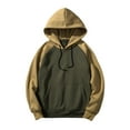 thumbnail image 4 of Mens Casual Zipper Hoodie Splicing Large Size Sweater, 4 of 4