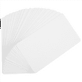 thumbnail image 2 of Blank White Cardboard paper Message Card Business Cards Word Card DIY Tag Gift Card About 100pcs (White), 2 of 10
