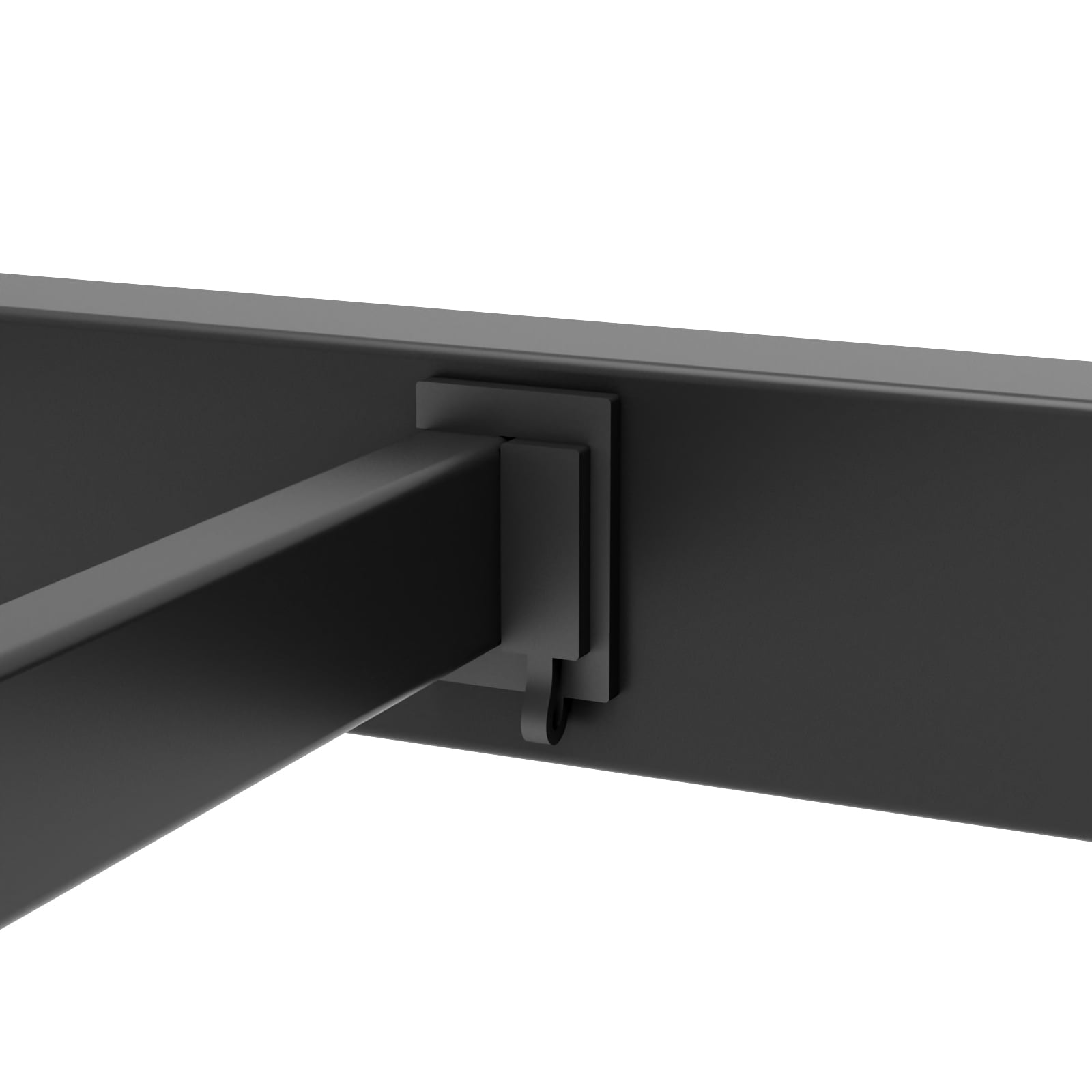 Yoneston King Size Heavy Duty Metal Bed Frame No Box Spring 14 Inch High with Storage