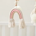 thumbnail image 6 of Baby Wooden Boho Rainbow Bed Bell Rattles Toys Hanging Pendant Newborn Toys Mobile Crib Bracket Montessori Toys Baby Birth Gift, 6 of 7