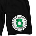 thumbnail image 2 of Green Lantern Guardians Men's Black Sleep Pajama Shorts-XL, 2 of 4