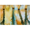 thumbnail image 2 of Mahan, Kathy 14x11 Gold Ornate Wood Framed with Double Matting Museum Art Print Titled - Lake Powell Reflections III, 2 of 4