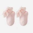 thumbnail image 2 of Zanarzt Ruffle Socks Toddler Ruffle Socks for Girls Baby Grip Socks Non Slip Cute Grippy Frilly Ruffle Socks Pink,0-1 Years, 2 of 4