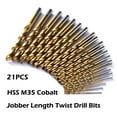 thumbnail image 6 of S SATC 58-Piece 1/16" - 3/8" Cobalt Twist Drill Bit Set with Screwdriver, 6 of 11
