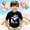 Black, variant on Shirts for Toddler Boys Crew Neck Letter Print Back To School Short Sleeve Tee for Toddler Fashion Cool Dress Shirt Preppy Clothes for Children