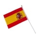 thumbnail image 2 of Banderines pequeños hechos a mano para deportes y fiestas temáticas | Bandera de nailon de 14 x 21 cm con mástil de plástico | Accesorio portátil para partidos, bares y decoración del hogar, 2 of 6