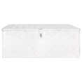thumbnail image 3 of vidaXL Tool Box Outdoor Storage Box with Locking System Tool Chest Aluminum, 3 of 132