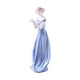 thumbnail image 5 of Figura de niña de cerámica, estatua de dama de porcelana, adorno de estatua de niña nórdica moderna Estilo B, 5 of 9