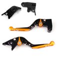thumbnail image 2 of Adjustable Clutch Brake Lever for Speed Triple R 2016-2018 1200 Scrambler Gold, 2 of 4
